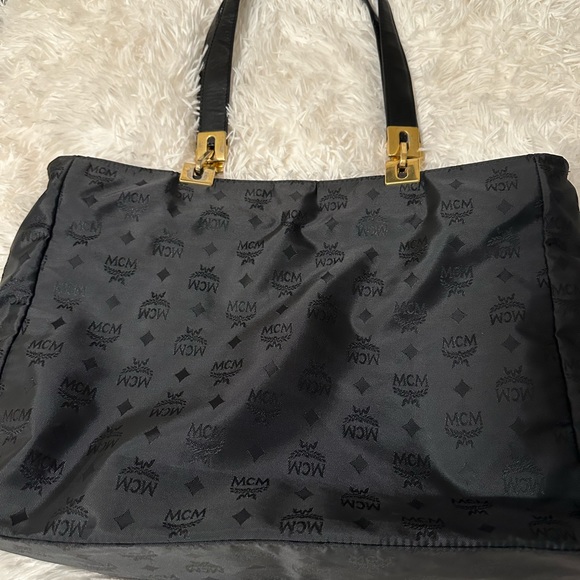 MCM canvas tote - Picture 10 of 16